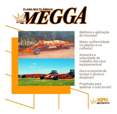 Land Plane King Implementos De 4.80 Mts