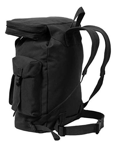Mochila Europea Negra 20 X 13 X 7 Y Medio