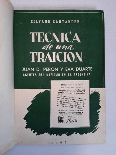 Antiguo Libro Técnica De Una Traición Ro 543