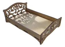 Comprar Mueble Cama De Madera Para Muñecas (18 Cm)