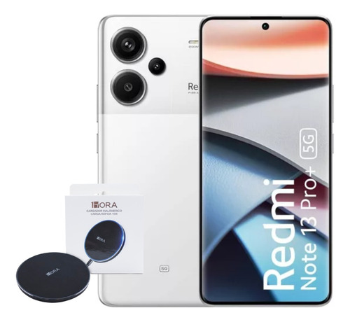 Xiaomi Redmi Note 13 Pro Plus 5g Dual 256gb 8ram White + Wireless Charger 1hora Gar151