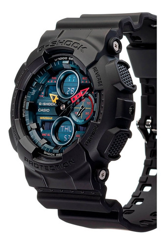 Relógio Casio G-shock Preto Ga-140bmc-1adr + Garantia + Nfe