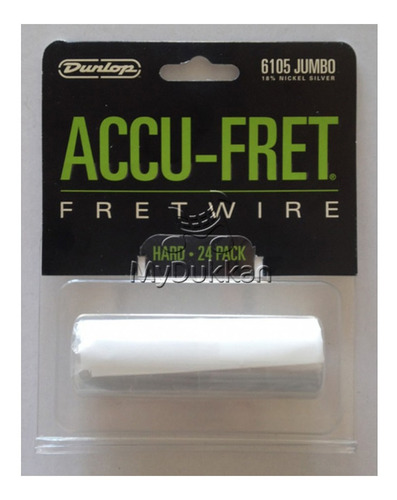 Imagen 1 de 3 de Trastes Jim Dunlop 6s 6105 Cortado 24 Trastes Es Mt