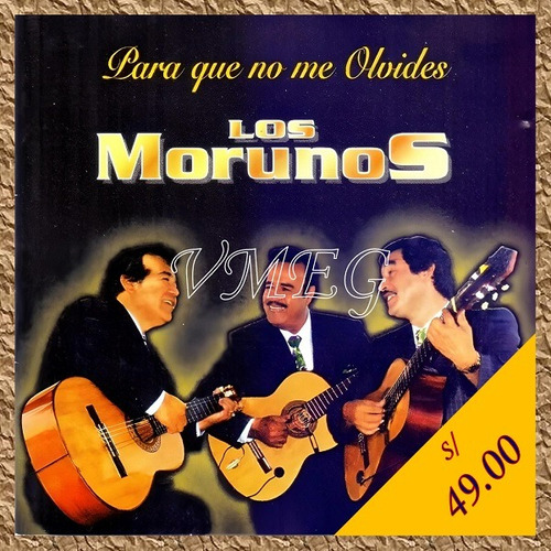 Vmeg Cd Los Morunos 1997 Para Que No Me Olvides