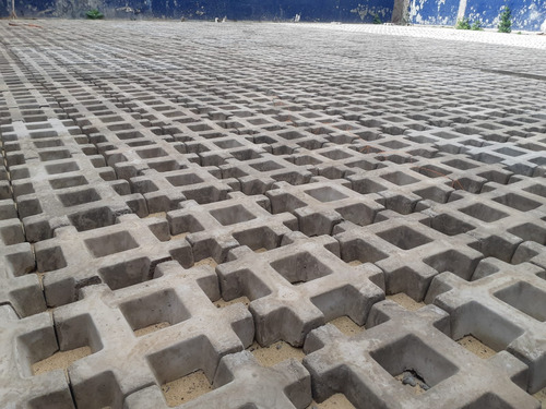 Bloque De Cemento Para Cesped Por M2