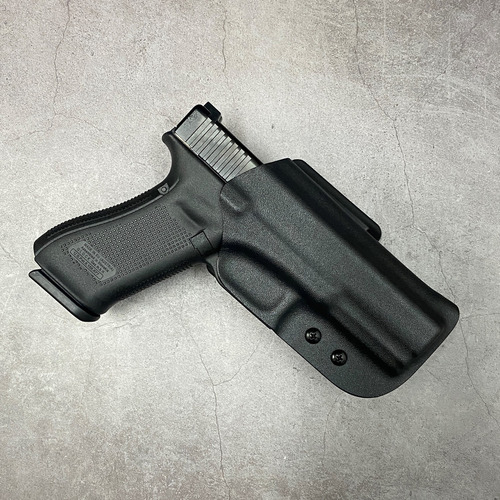 Coldre Kydex Glock G22 Geração 5 Gen5 Externo Ostensivo Owb Cor Preto Orientação Da Mão Destro