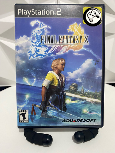 Final Fantasy X Ps2 + Caja De Disco Final Fantasy X-2 (Usado)