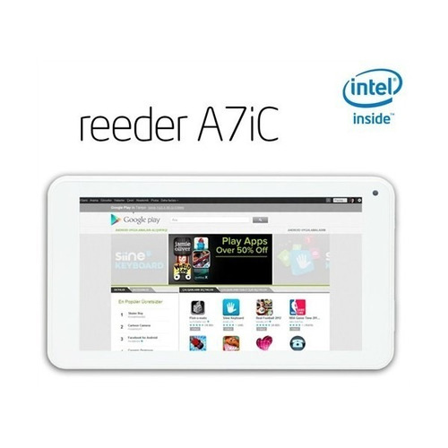 Tablet 7  Reeder A7ic / Chipset Intel 1gb-8gb Android 4.4