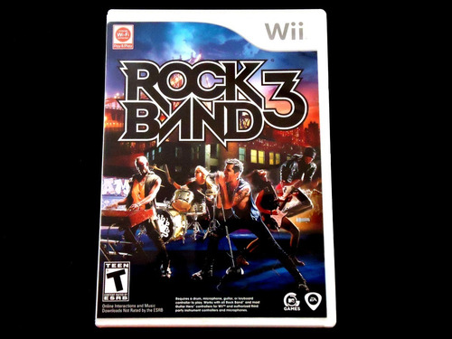 ¡¡¡ Rock Band 3 Para Nintendo Wii !!!