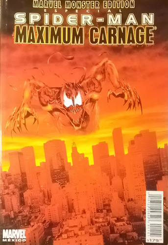 Marvel Monster Edition Maximun Carnage - Marvel Comics Nuevo (Usado)