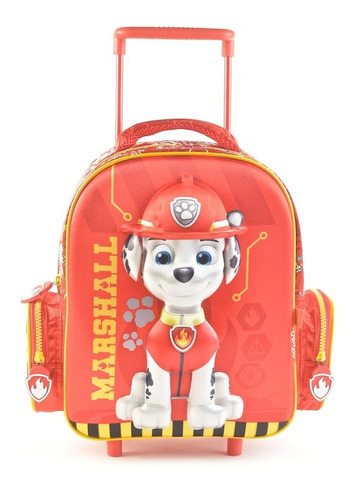 Mochila Carro Jardin 3d Paw Patrol Skye 12 PuLG 