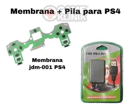 Membrana Conductiva Flex + Extra Para Play Statión 4 Ps4