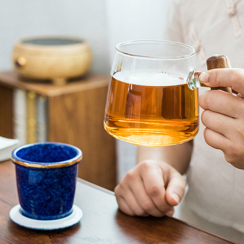 1 Juego De Tazas De Té Antideslizantes Para Leche, Tazas De