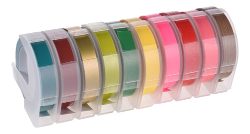 Label Tape Dymo Plastic Refill 1610 Color Para Rollo De Cint