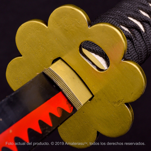Imagen 8 de 9 de Espada Katana Roronoa Zoro Shusui One Piece Colección