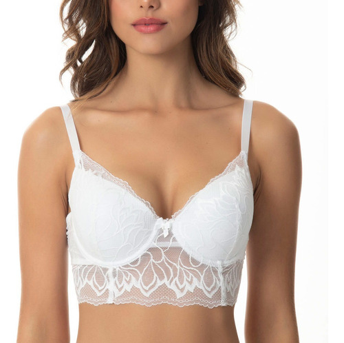 Bralette Lady Genny Encaje Con Soft