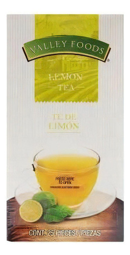 Té De Limón Valley Foods 25 Sobres