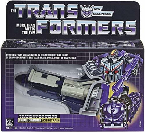 Transformers Astrotrain G1 Reedición Triple S3n54