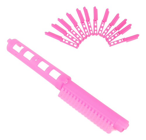 Juego De Varillas De Permanente Rosas, 12 Unidades, Horquill