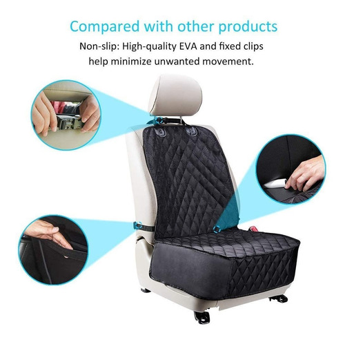 Imagen 4 de 6 de Funda De Asiento De Coche Para Asientos Delanteros, Resisten