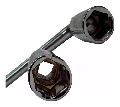 Imagen 2 de 7 de Llave Tipo L Rueda Universal Automovil Medidas 17 19 21 23mm
