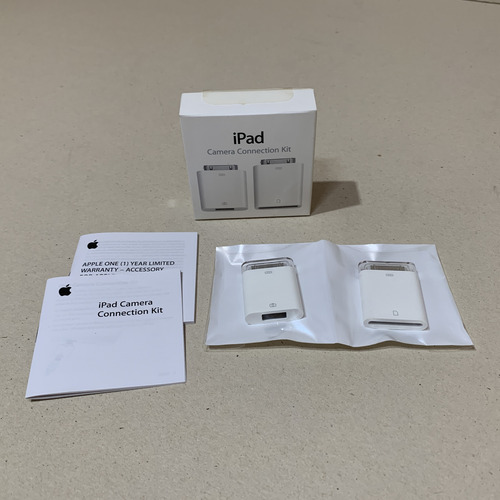 Ipad Camera Connection Kit 30 Pinos Original Apple Mc531bz/a (Usado)