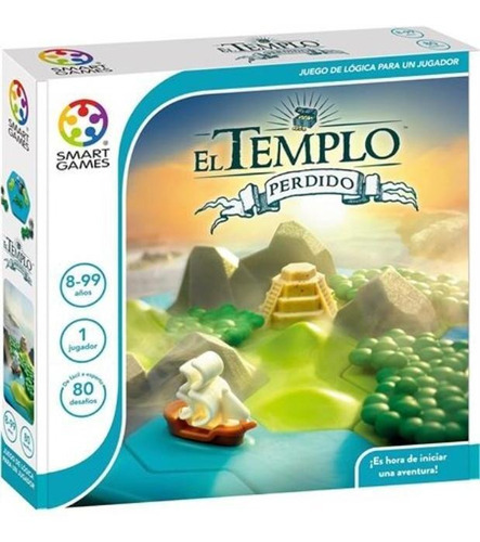 Juego Templo Perdido 80 Retos Logica Desafio Smart Games