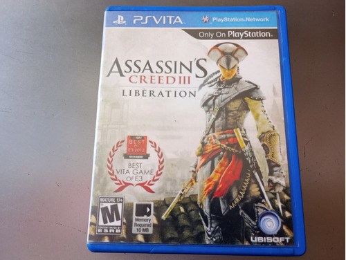 Juego De Playstation Vita Físico, Assassin's Creed 3 Liberat