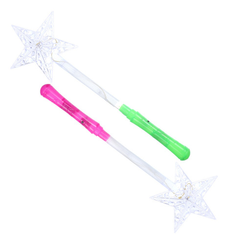 Varita Luminosa Con Forma De Estrella Luminosa Para Niños, P
