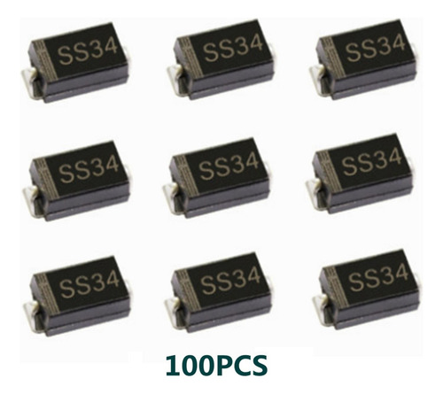 Cx 2 X 100x 1n5822 Ss34 Smd Kit Surtido De Diodos Schottky