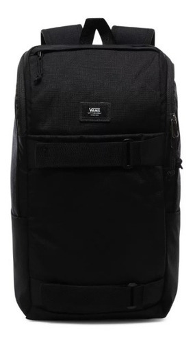 Mochila Vans Obstacle Skatepack Negra Compartimiento Laptop Color Negro