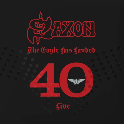 Saxon Eagle Has Landed 40 (live) Usa Import Cd X 3 Nuevo