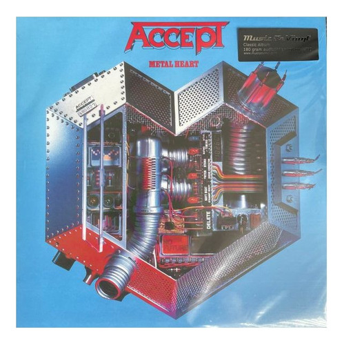 Accept Metal Heart Vinilo Nuevo Y Sellado Musicovinyl