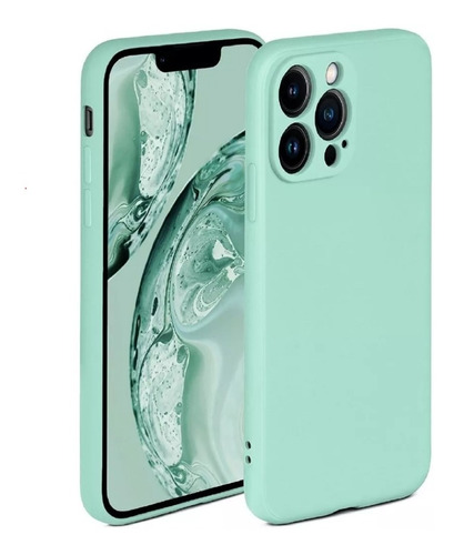 Protector Silicone Case  Para  iPhone 14 Pro Colores