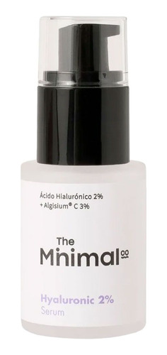 The Minimal Co Sérum Hialurónico 2% Hidratante Antiarrugas