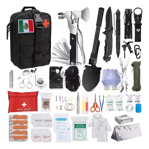 323pzs Kit De Supervivencia Emergencia Portátil Para Camping