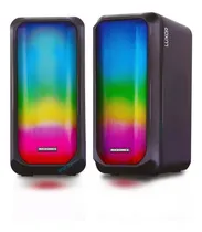 Comprar Parlante Gamer Rgb Flaming Micronics Luxor Multimedia 2.0