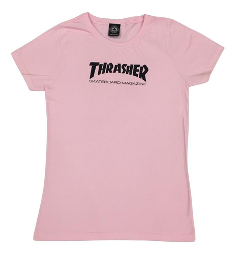 Camiseta Thrasher Skate Mag Girl Original