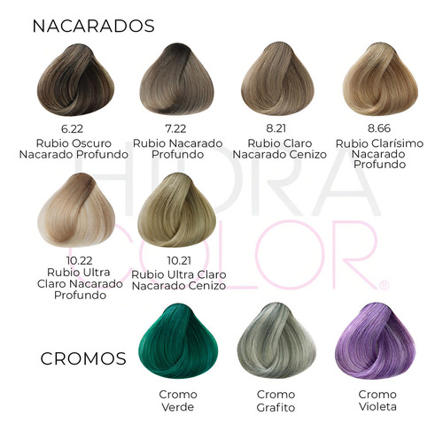 Tinte Para Cabello Hidracolor Naturales 90 Ml + Peróxido Tono 9.33 rubio clarísimo dorado intenso