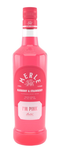 Gin Merle Pink Blueberry & Strawberry 750ml - Ayres Cuyanos