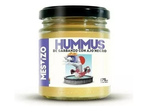 Hummus De Garbanzo Mestizo Ajo Negro Sin Tacc Dips X 175gr