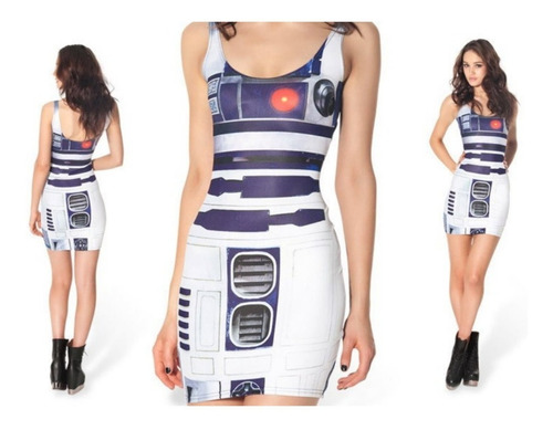 Vestido Corto Noche Star Wars Elbauldecorina 010147
