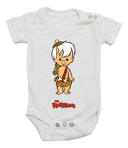 Pañalero Bam Bam Picapiedra Bebés Regalo Retro Baby Shower