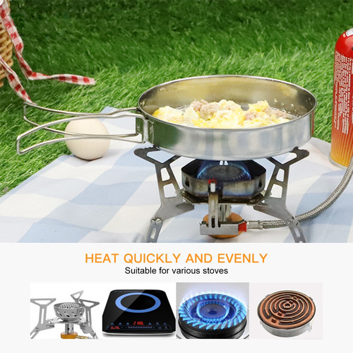 Juego De Utensilios De Cocina, Juego De Ollas Para Acampar Y