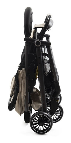 Imagen 4 de 4 de Cochecito de paseo Rainbow Topaz beige con chasis color negro