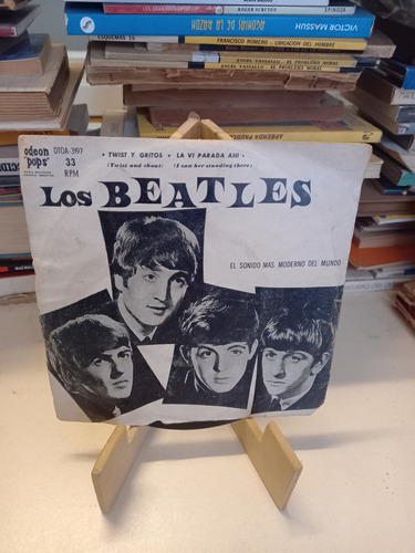 Los Beatles Vinilo Simple Twist Y Gritos La Vi Parada Ahi