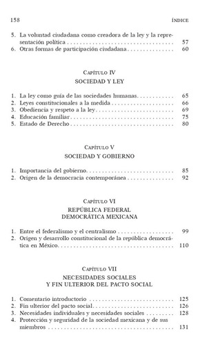 México - Ley Y Gobierno, Un Ensayo Histórico