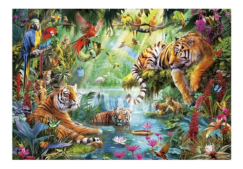 Buffalo Games Tiger Lagoon 2000 Piece Jigsaw Puzzle