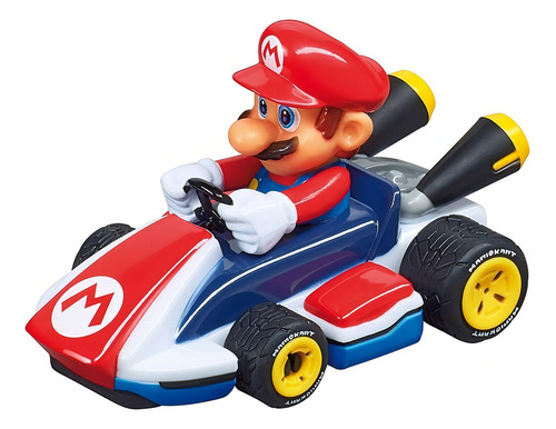Pista Carrera Mario Kart Azul