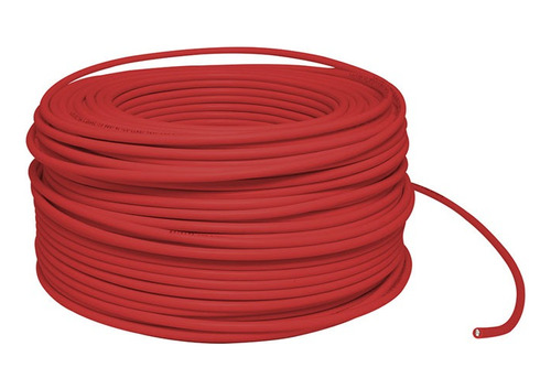 Cable Titan Unipolar 1 X 4 X 100mts. Color: Rojo